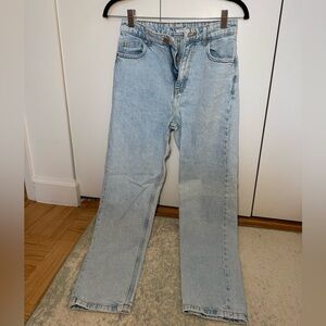 Zara Women's Light Blue Jeans